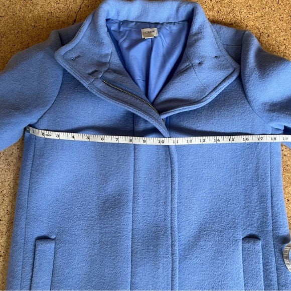 J.Crew Factory button neck city coat - Picture 9 of 13